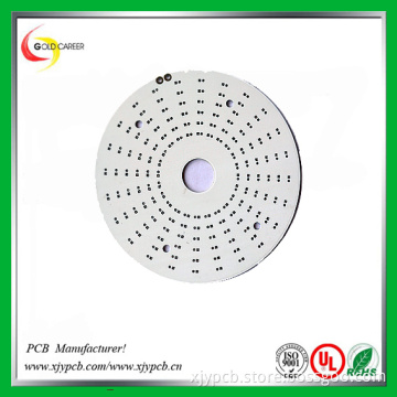 Aluminum LED PCB with White Solder Mask MCPCB